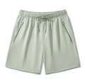 Men Gradient Color Shorts Breathable Loose Casual Outdoor Light Green Shorts